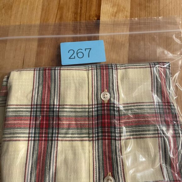 Ralph Lauren Shirt Blake Plaid Button Down Long Vintage Sleeve Mens M - Picture 6 of 6